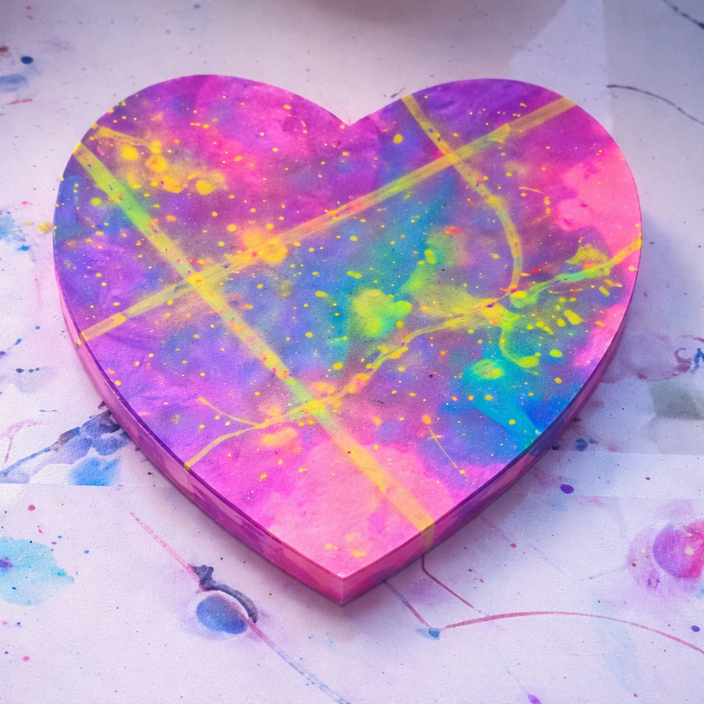 splatter heart
